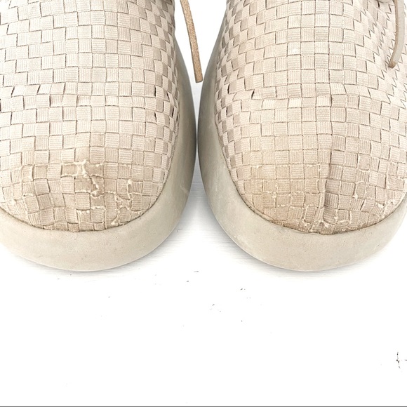 Womens Soft Science The Cruise Loafers Lightweight Woven Leather Laces Boat Tan - Picture 9 of 14